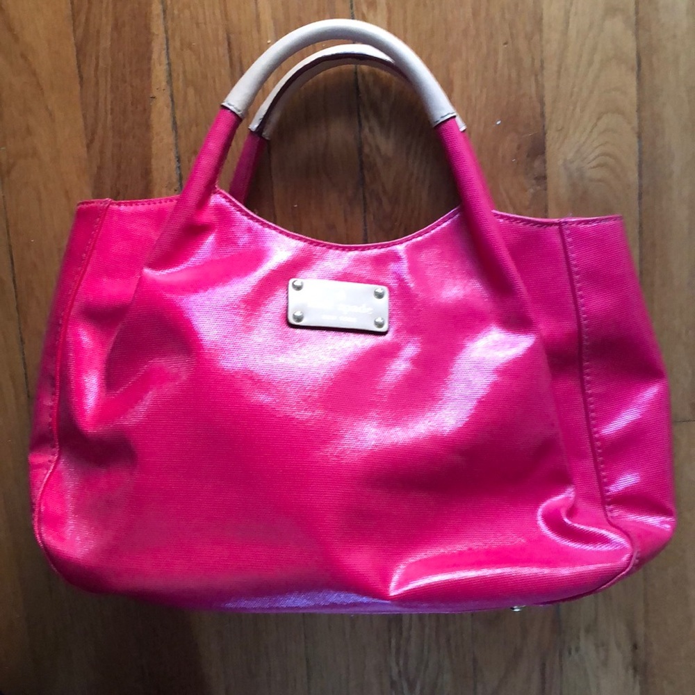 Hot pink Kate spade handbag!